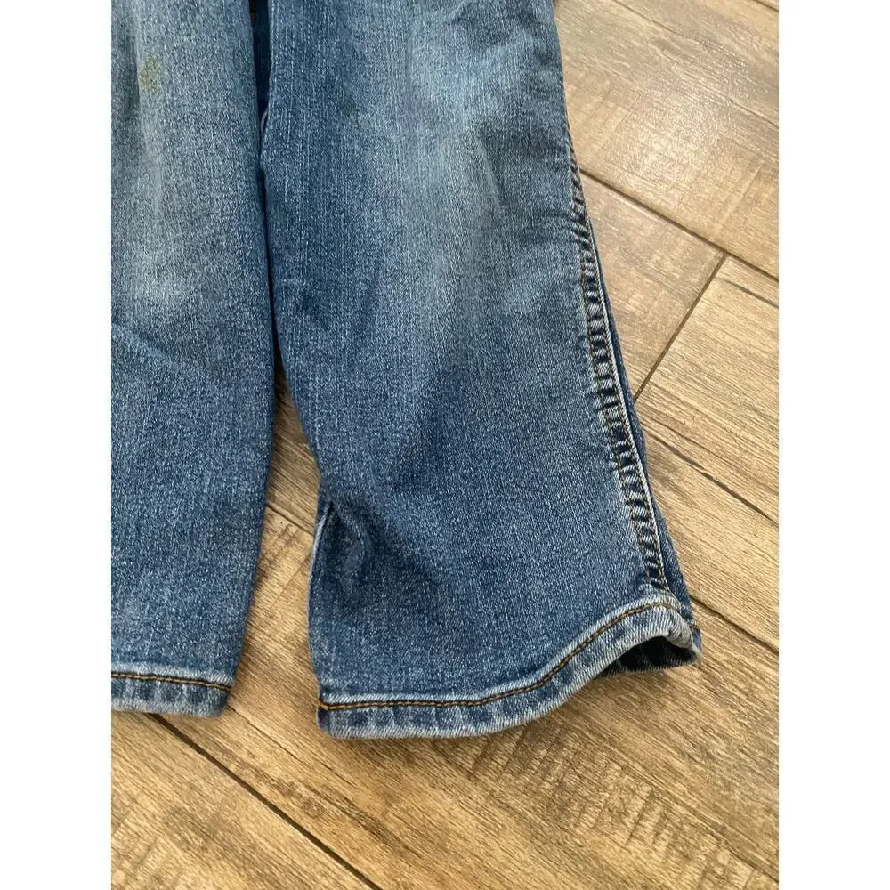 OshKosh B'gosh Kids Blue Toddler Vestbak Dungarees Overalls Jeans Size 5T